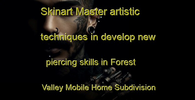 Skinart Master artistic techniques in develop new piercing skills in Forest Valley Mobile Home Subdivision | PiercingTraining | PiercingClasses | SkinartTraining-United States